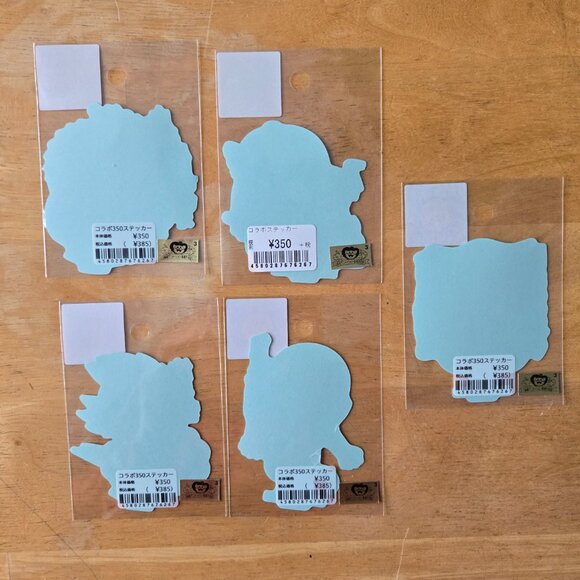 BN Dragon Ball Stickers x5, original from Japan - Picture 3 of 3